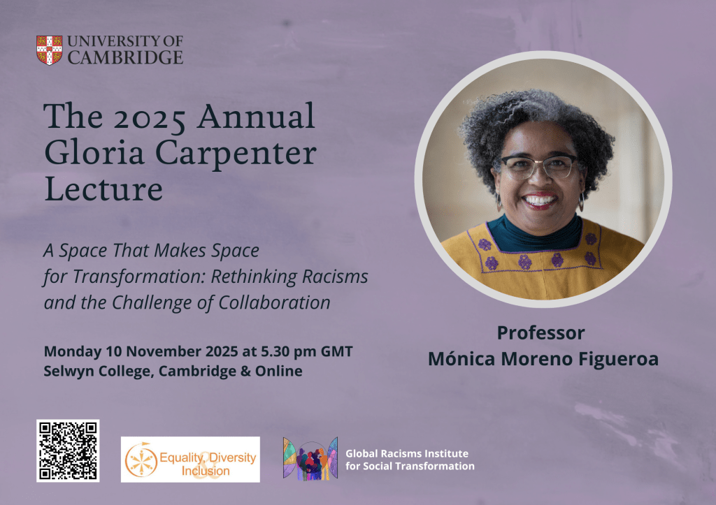 The 2025 Annual Gloria Carpenter&nbsp;Lecture