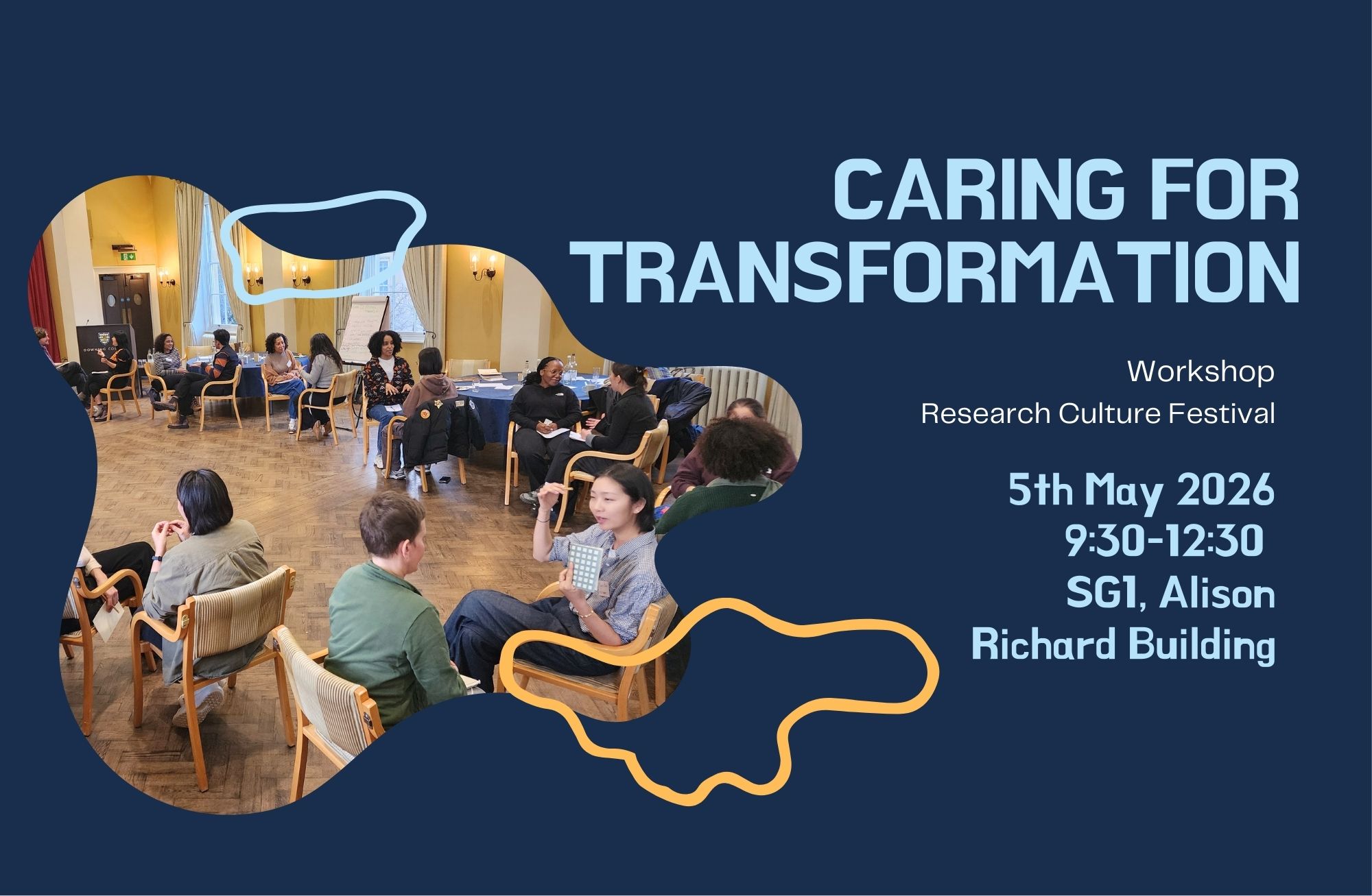 Research Culture Festival: Caring for Transformation Workshop